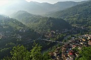 17 Bella vista su Zogno con Ponte nuovo sul Brembo, Romacolo, Endenna, Grumello de' Zanchi 